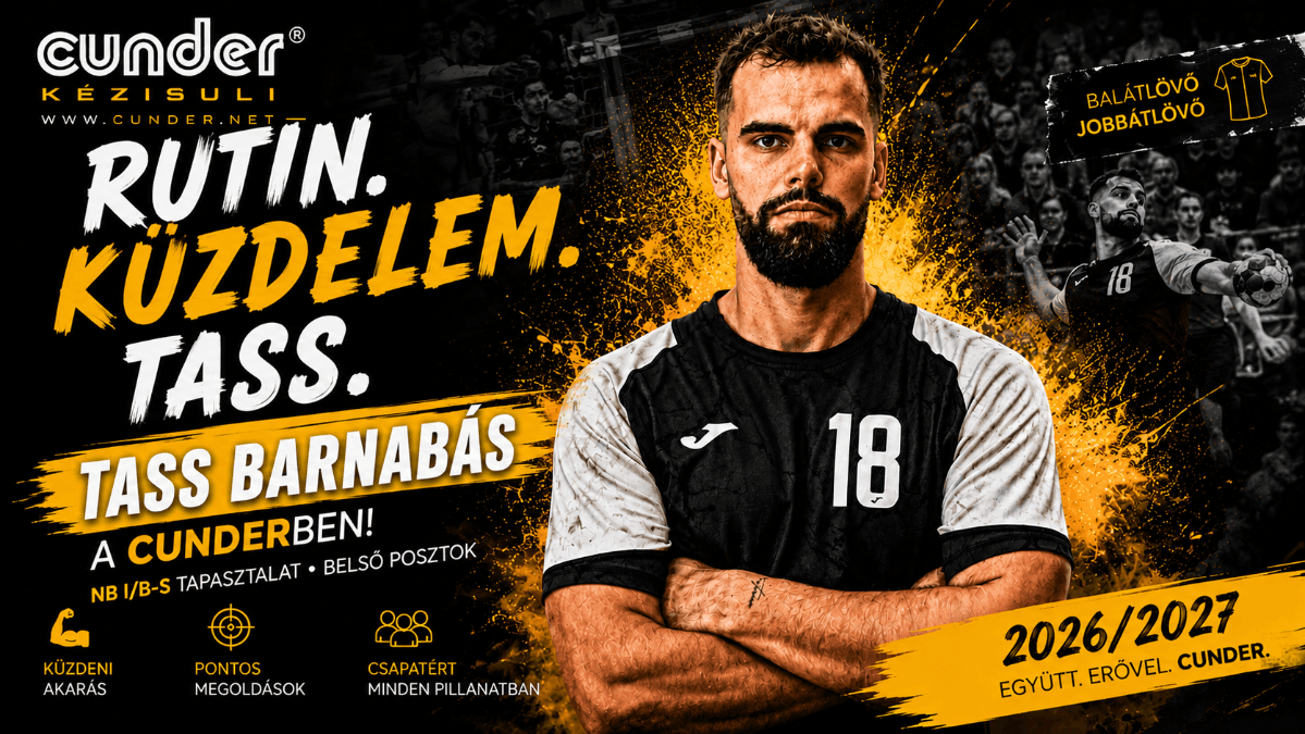 💪🔥 Rutinnal és küzdeni akarással érkezik – Tass Barnabás a Cunderben!