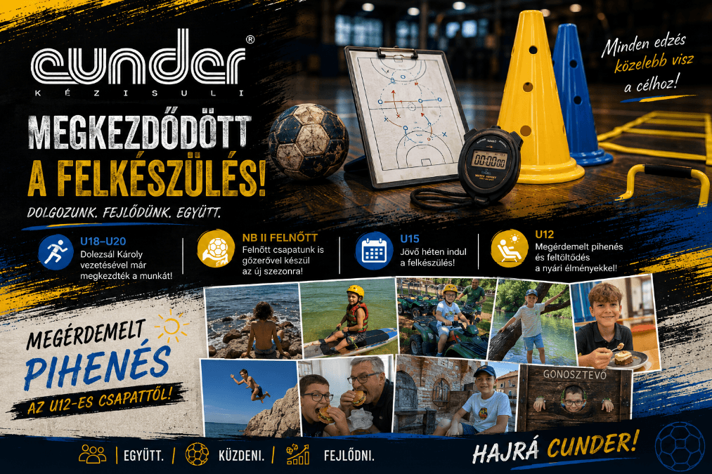Elindult a munka a Cunder Kézisulinál!