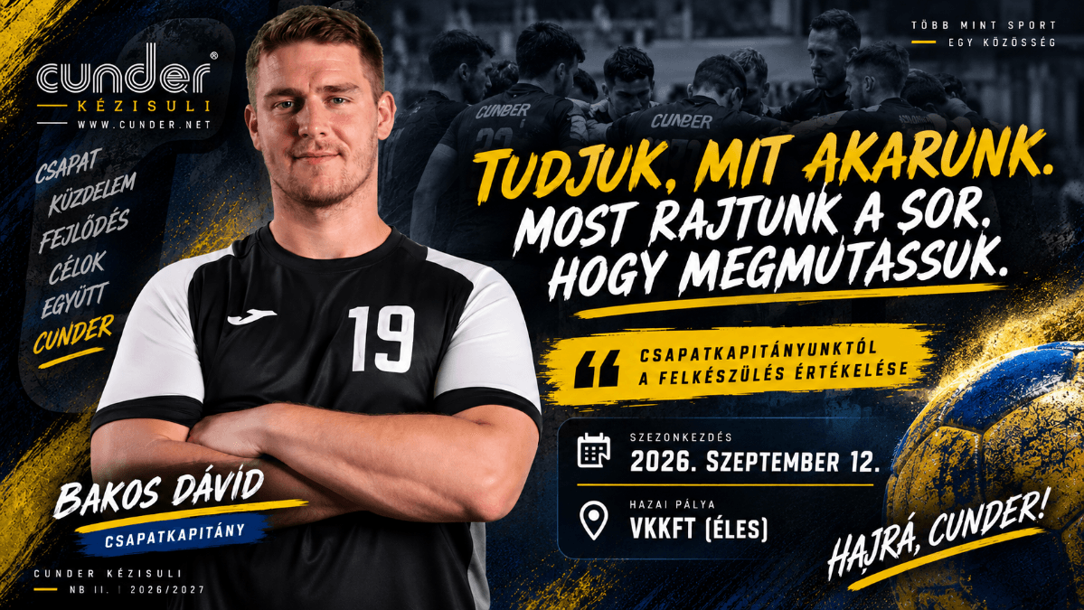 „Megkaptuk az első pofont – most rajtunk a sor, hogy válaszoljunk!” – Bakos Dávid értékelte a felkészülést