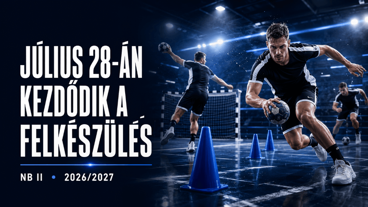 Július 28-án kezdi meg a felkészülést felnőttcsapatunk
